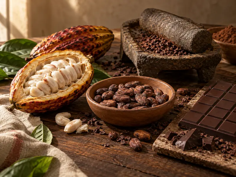 Dalla bevanda amara al cioccolato: breve storia del cacao