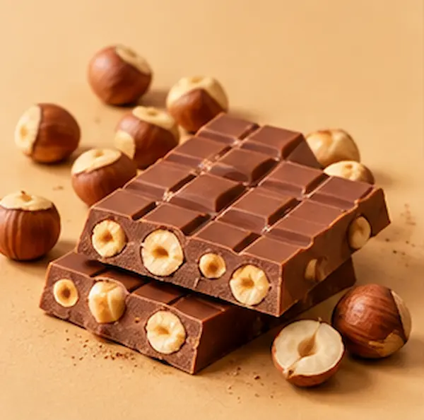 Tavoletta al latte e nocciole — Tavoletta 100 g